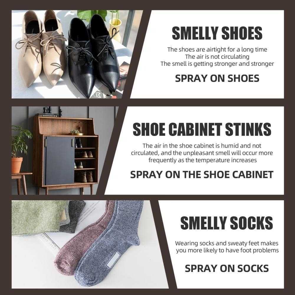 Shoe Deodorant Spray (100ml) – Powerful Odor Control Formula for Sneakers